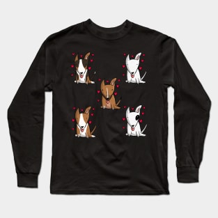 I <3 my Bull Terriers Long Sleeve T-Shirt